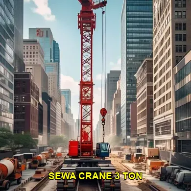 sewa crane 3 ton